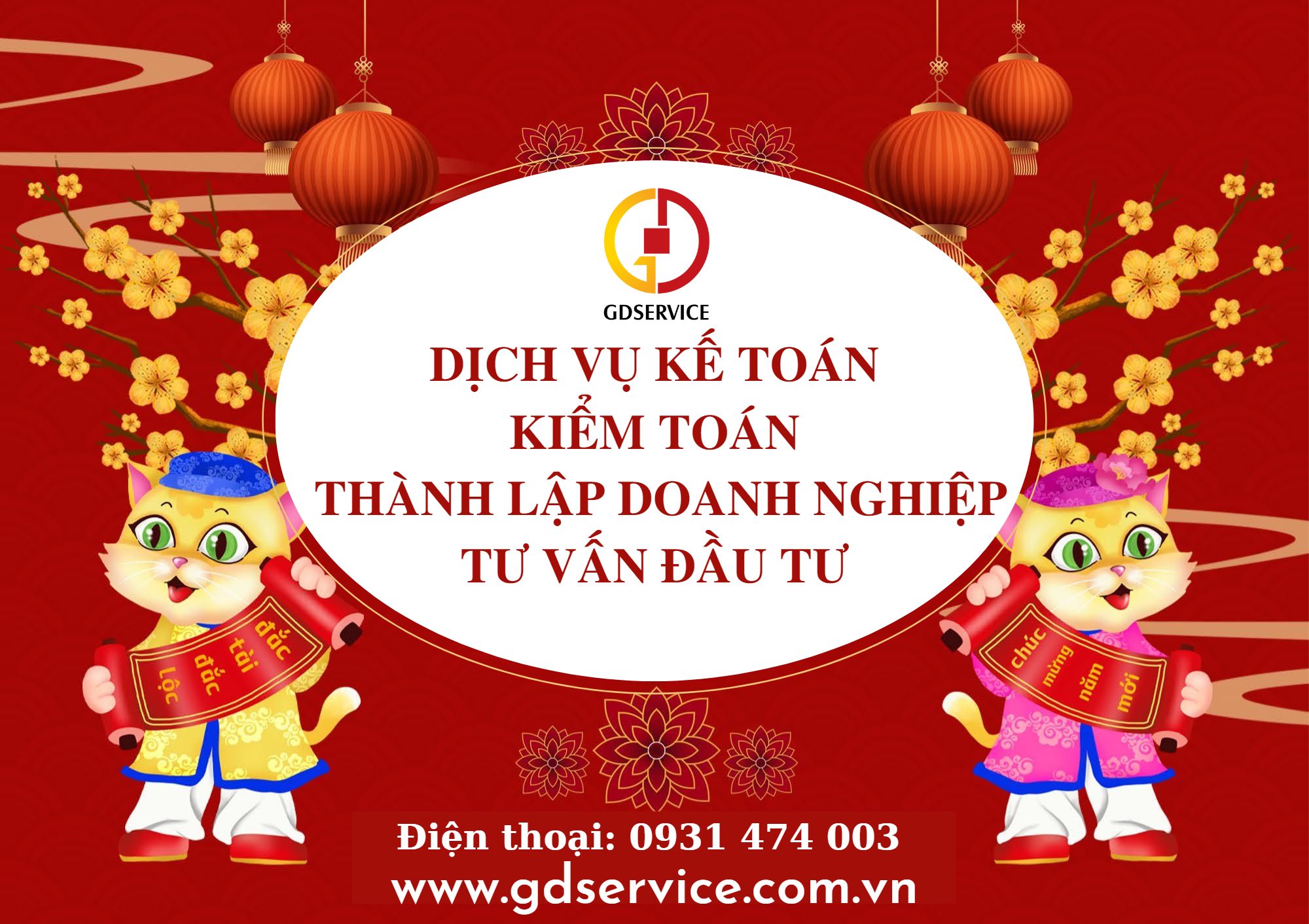 Việc thuê kế toán dịch vụ về làm cho doanh nghiệp rất dễ dàng với GDService
