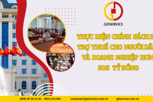 Thực hiện chính sách hỗ trợ thuế cho người dân và doanh nghiệp hơn 505 tỷ đồng