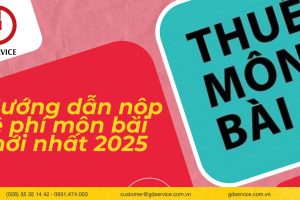 Hướng dẫn nộp lệ phí môn bài mới nhất 2025