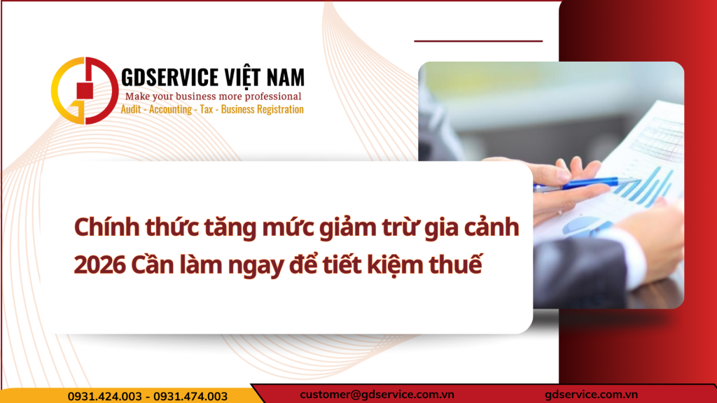Chính thức tăng mức giảm trừ gia cảnh 2026 Cần làm ngay để tiết kiệm thuế