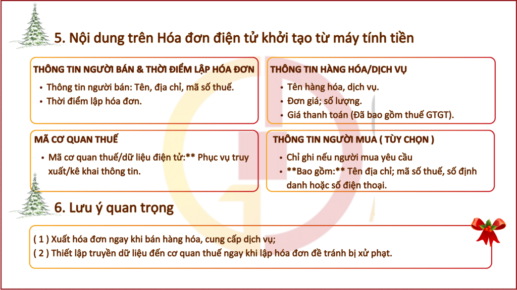 HÓA ĐƠN ĐIỆN TỬ KHỞI TẠO TỪ MÁY TÍNH TIỀN
