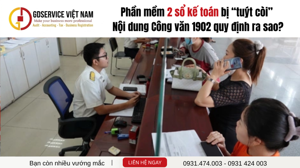 Phần mềm 2 sổ kế toán bị “tuýt còi”
 Nội dung Công văn 1902 quy định ra sao?