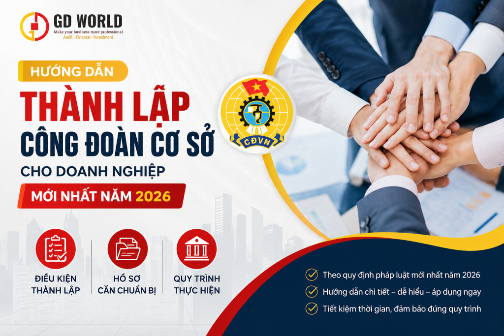 Hướng Dẫn Thành Lập Công Đoàn Cơ Sở Cho Doanh Nghiệp Mới Nhất Năm 2026