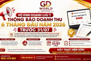 Thông báo doanh thu 6 tháng đầu năm 2026: Đối tượng phải thực hiện, cách kê khai và những lưu ý quan trọng