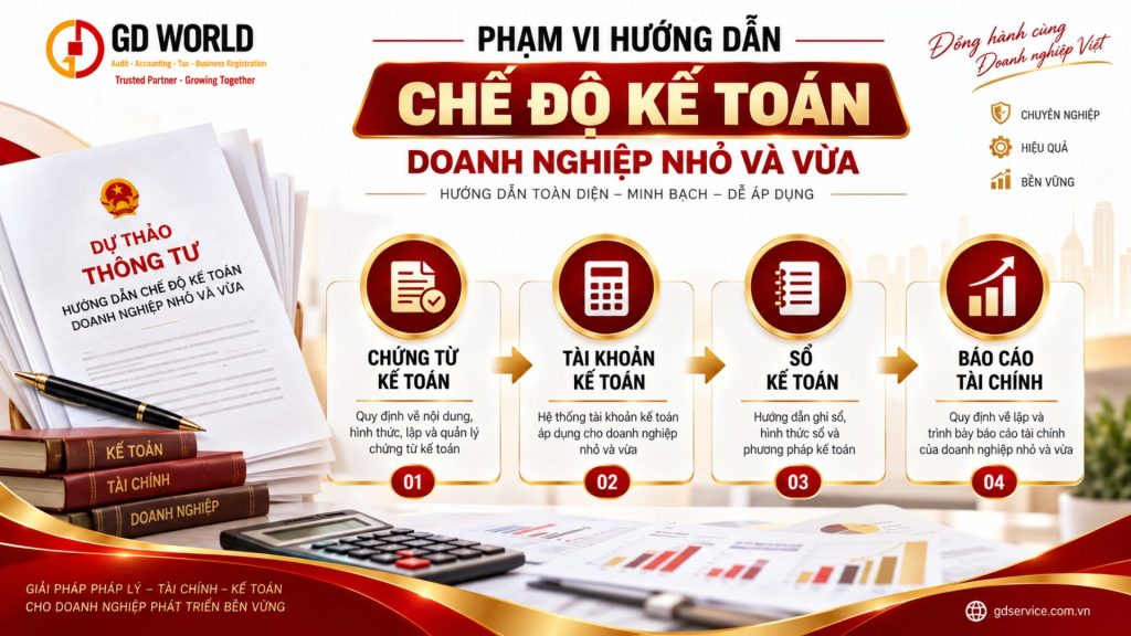 Nội dung dự thảo chế độ kế toán doanh nghiệp nhỏ và vừa